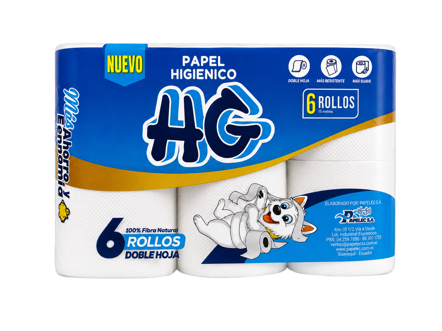 Papel en Rollo Grupo HG