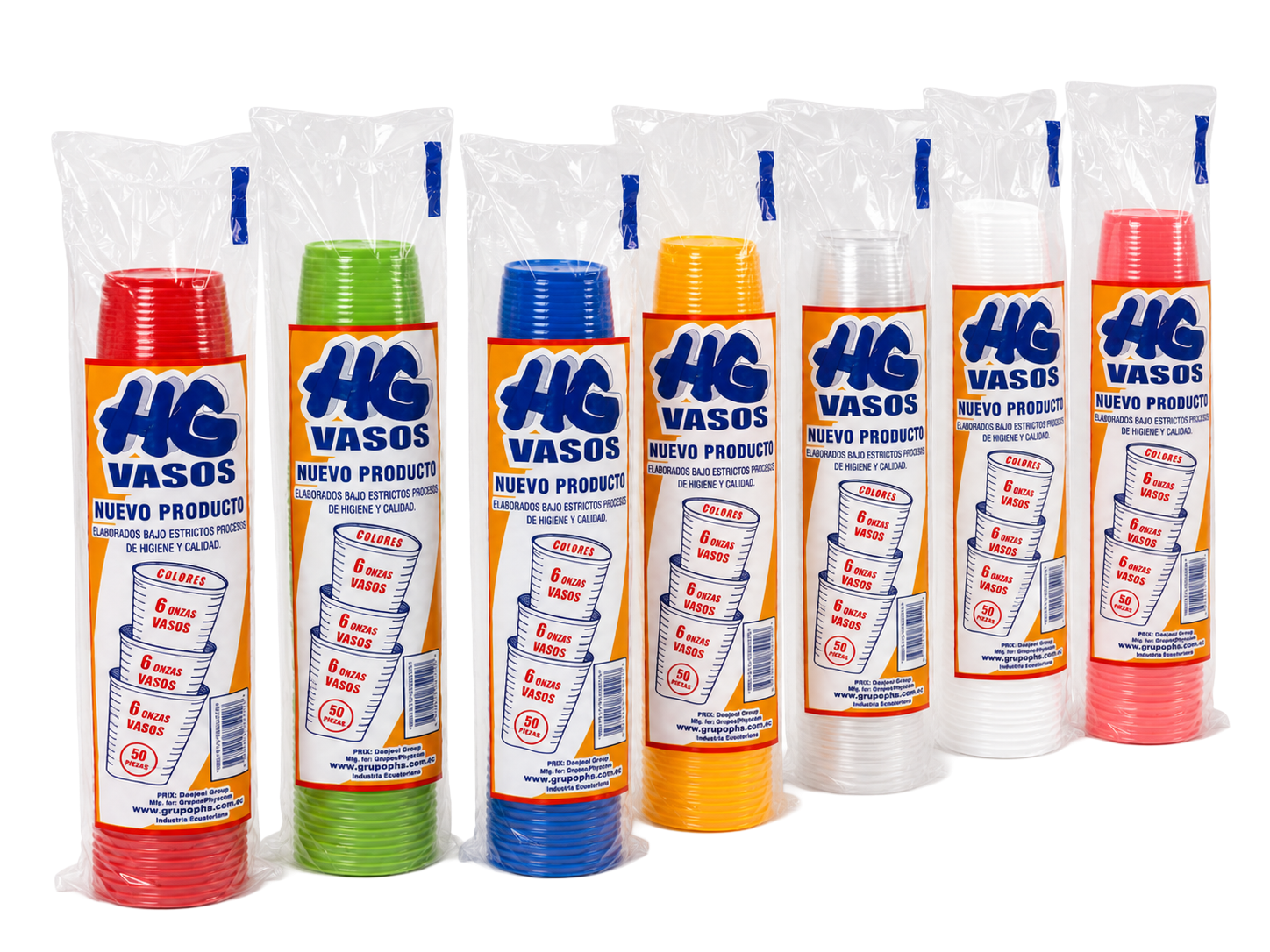 Vasos Plásticos Grupo HG